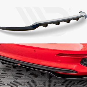Central Rear Splitter (Vertical Bars) Audi A3 Sportback 8Y