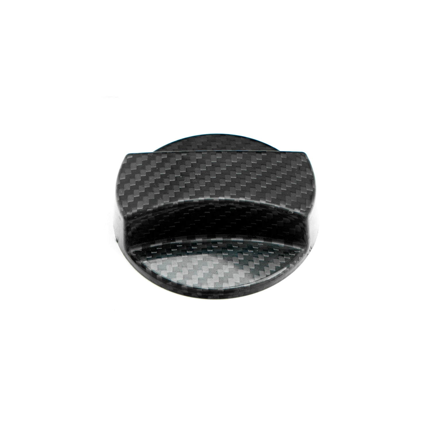 MHC+ BMW Fuel Filler Cap Cover In 2x2 Weave Pre Preg Carbon Fibre Mod