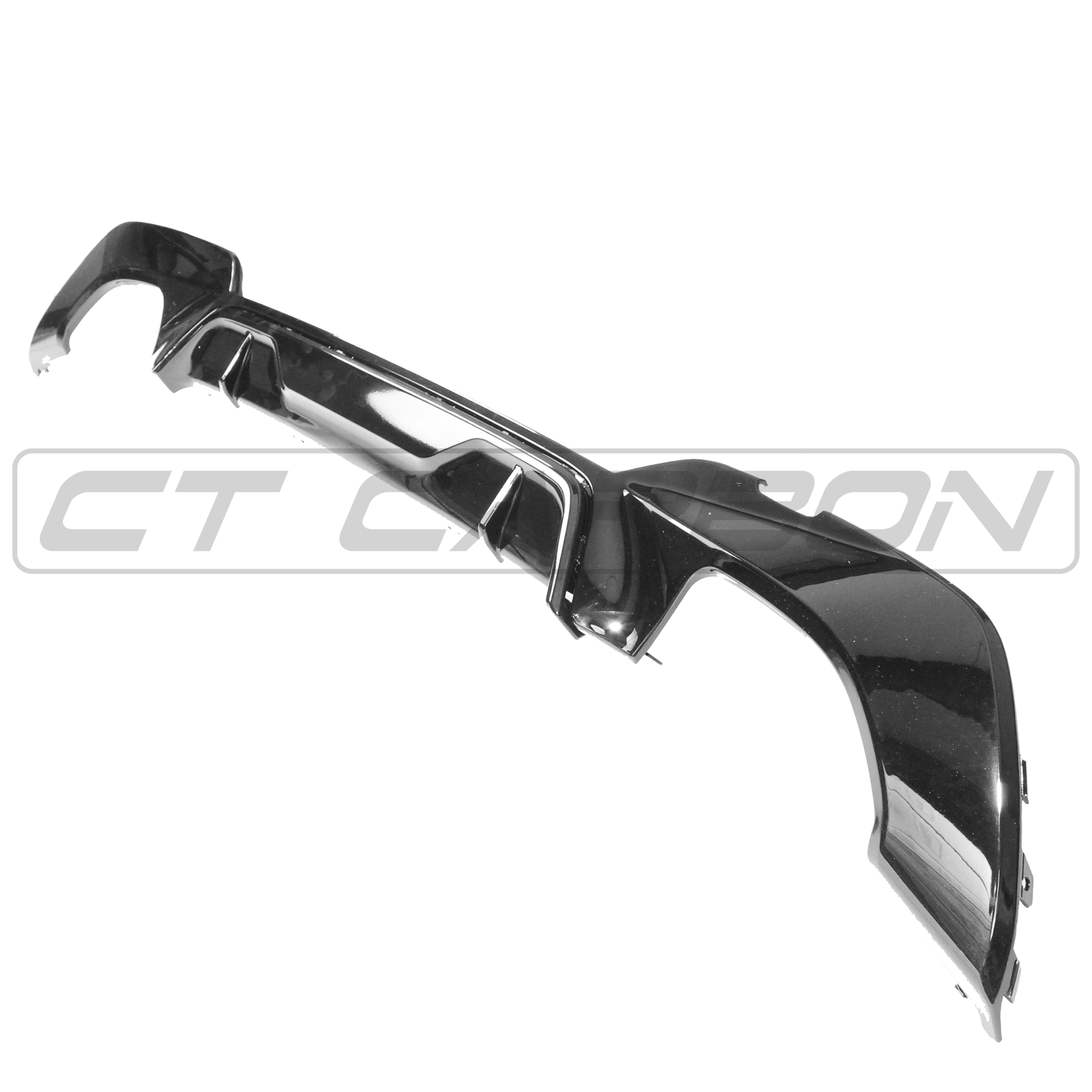 BMW G20/G21 3 SERIES GLOSS BLACK DIFFUSER - MP STYLE (QUAD TIPS) - Mod ...
