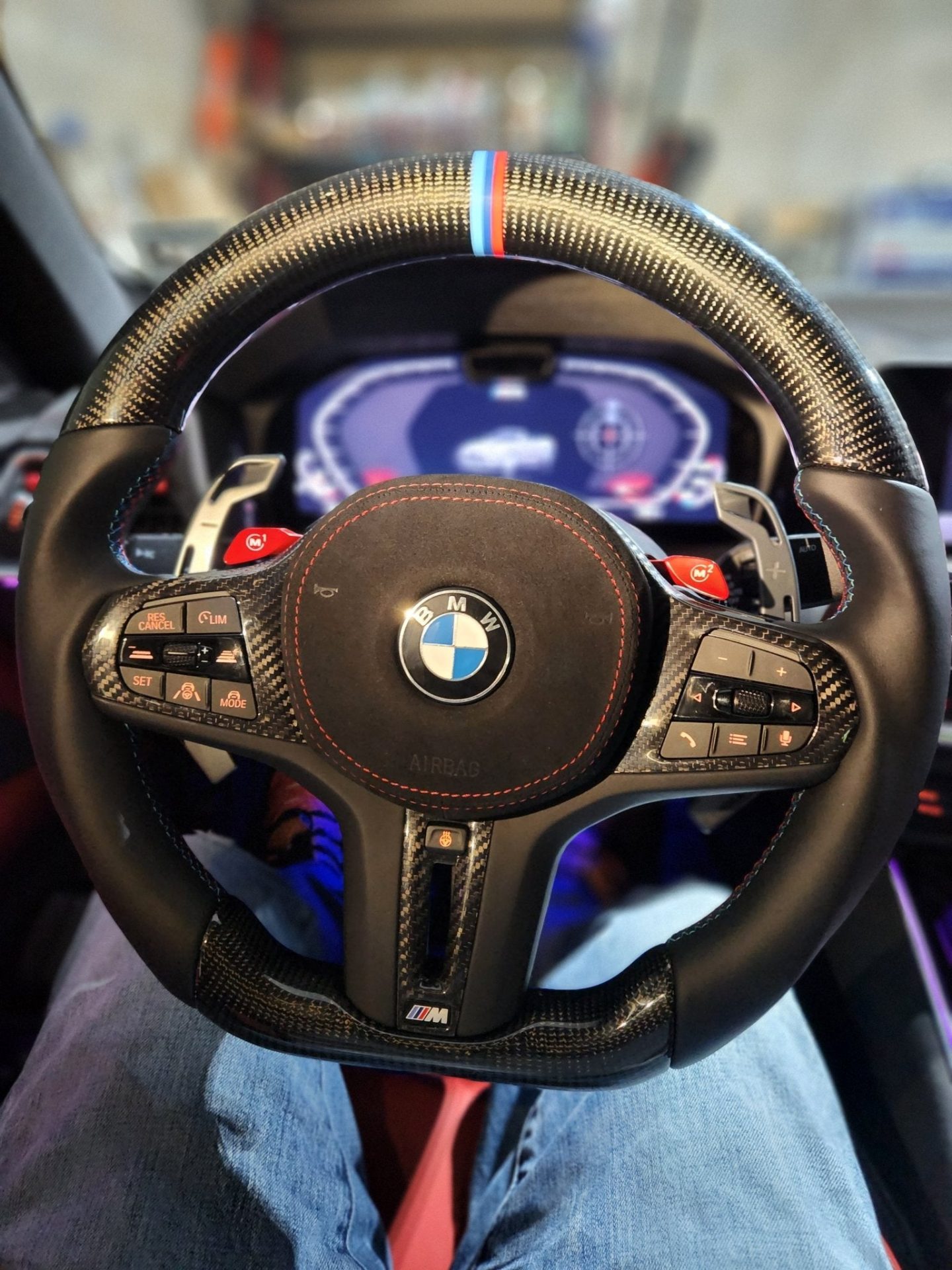 BMW M3 G80 Custom Steering Wheel Mod Central