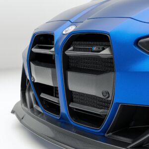 REVOZPORT - BMW M3 G80 DRY CARBON FIBER FRONT GRILLE (WITHOUT ACC)