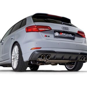 Remus Audi S3 Sportback Quattro Facelift (8V) 2.0L TFSI (16+) Non-Resonated Cat/GPF-Back Exhaust