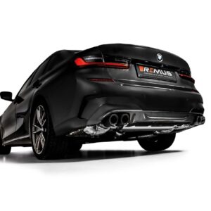 Remus BMW 3 Series M340i xDrive Sedan/Touring (G20/G21) 3.0L Turbo (19+) & 4 Series M440i xDrive (G22) 3.0L Turbo (20+) Racing Axle-Back Exhaust