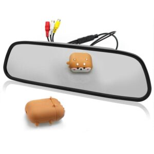 5" AHD Mirror Monitor TFT LCD Digital Screen Display (2 Video Inputs)