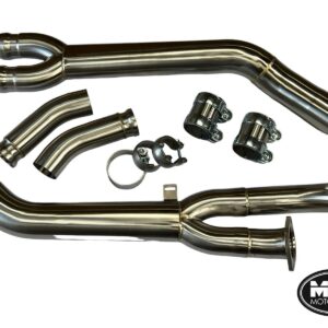 MTC MOTORSPORT BMW M2 G87 SINGLE MIDPIPE CATBACK EXHAUST STAINLESS STEEL 2023-