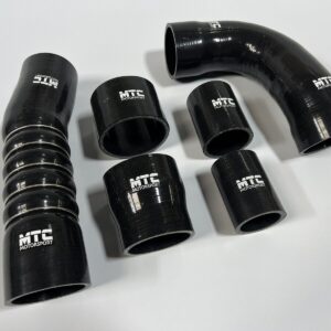 MTC MOTORSPORT AUDI TTRS 8S 2015-21 SILICONE BOOST HOSE KIT TURBO HOSES BLACK