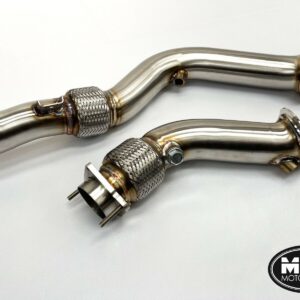 BMW S55 Decat Downpipes Flexi M3 M4 3” F80 F82 | MTC Motorsport
