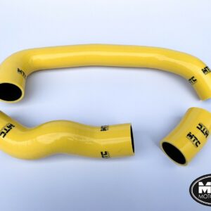 Ford Fiesta MK8 1.0 Ecoboost Intercooler Boost Turbo Hoses Yellow | MTC Motorsport