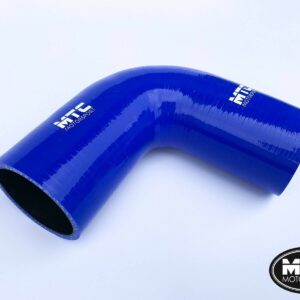 63mm 2.5" Silicone 90 Degree Bend Hose Elbow 150mm Legs