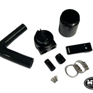 MTC MOTORSPORT BMW M3 M4 F80 F82 S55 OIL CATCH TANK KIT AND HOSE BAFFLED M2 COMP