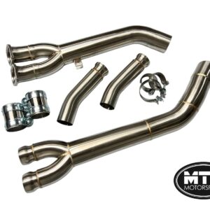 MTC MOTORSPORT BMW X3M X4M CATBACK EXHAUST MIDPIPE STAINLESS STEEL 3.5” 2019-21