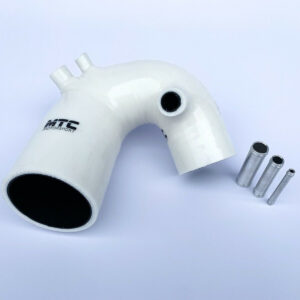 Fiat 500 595 695 Turismo Abarth Intake Hose White Garrett Turbo | MTC Motorsport