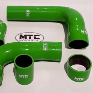Ford Focus RS MK2 Turbo Boost Hoses Green | MTC Motorsport