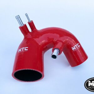 Fiat 500 Abarth T-Jet Silicone Intake Hose Red IHI Turbo | MTC Motorsport