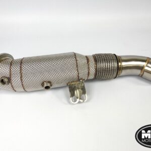 BMW M240i B58 Downpipe with 200 Cell Hi-Flow Sports Cat & Heat Shield