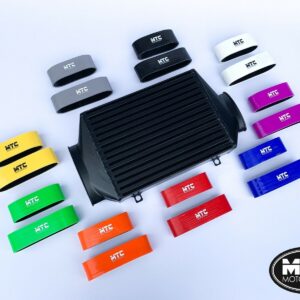 Mini R53 Cooper S Top Mount Intercooler and Snoot Boots 02-06 1.6 Black | MTC Motorsport