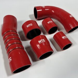 MTC MOTORSPORT AUDI TTRS 8S 2015-21 SILICONE BOOST HOSE KIT TURBO HOSES RED