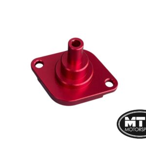 MTC MOTORSPORT BILLET OIL THERMOSTAT COVER BMW N54 N55 S55 ENGINE ANODIZED RED