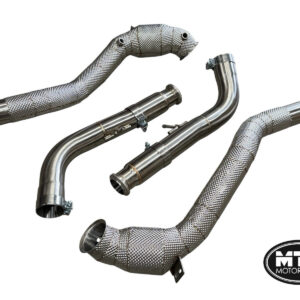 MERCEDES G63 G WAGON DOWNPIPES WITH 200 CELL HIFLOW SPORTS CATS & HS 2018 W464