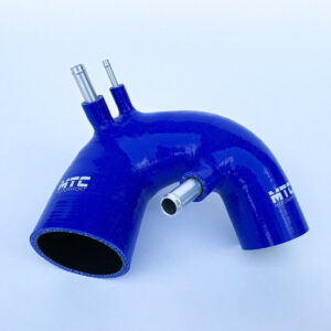 Fiat 500 Abarth T-Jet Silicone Intake Hose Blue IHI Turbo | MTC Motorsport