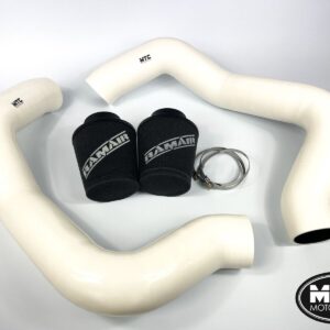 BMW M5 F90 Intake Hoses with Filter Cold Air Induction Kit M8 White | MTC Motorsport