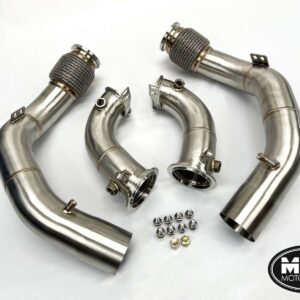 BMW X5M F95 3" Decat Downpipes 2019-2020 | MTC Motorsport