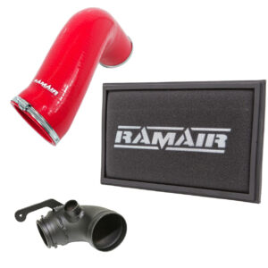 RPF-3129-RIP-RD-TI - Panel Air Filter Intake Pipe Air Hose & Turbo Elbow - A3 S3 TSI MQB