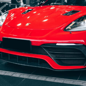 DarwinPRO 2016-2020 Porsche 718 Cayman & Boxster Stuttmate Part Carbon Fiber Front Bumper