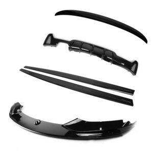 BMW 4 SERIES F36 GLOSS BLACK FULL KIT (TWIN EXHAUST) - MP STYLE - BLAK BY CT CARBON