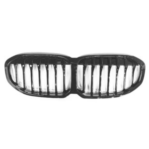 BMW F40 1 SERIES GLOSS BLACK SINGLE SLAT GRILLE - BLAK BY CT CARBON