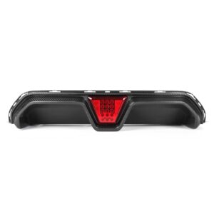 BMW M5 F90 2018-2024 PRE PREG CARBON FIBRE DIFFUSER - CS STYLE WITH LED