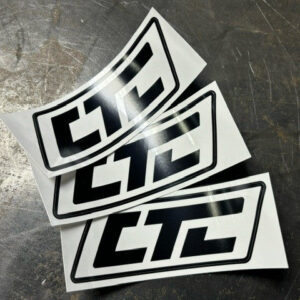 CRAZY TURBO CLOTHING STICKER