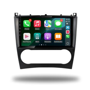 Mercedes-Benz CLK W203 C Class Apple Carplay / Android Auto 9" Stereo Upgrade