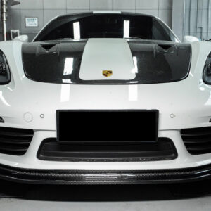 DarwinPRO 2016-2024 Porsche 718 Cayman & Boxster BKSS Style Carbon Fiber Front Lip