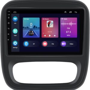 Vauxhall Opel Vivaro Renault Trafic Apple Carplay / Android Auto 9" Stereo Upgrade