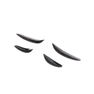 MERCEDES W205 C63 & C63S FRONT BUMPER FORGED CARBON FIBRE CANARDS / FINS