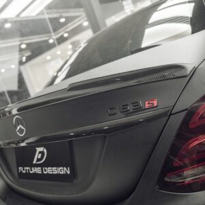 Future Design Carbon Fiber Rear Spoiler FD V1 for Mercedes Benz 2015-ON W205 C300 C43 C63 AMG Sedan 4 Door