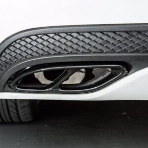 Future Design W205 C300 Sedan & C Coupe 2015-2018 Exhaust Tip Trim Black Chrome