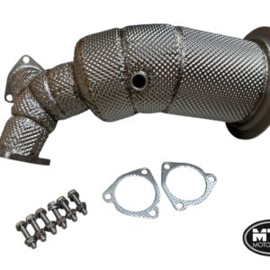 Audi SQ5 FY 3.0TFSI Decat Downpipe with Heat Shield