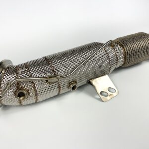 BMW 640i OPF Decat Downpipe with Heat Shield 740i 840i | MTC Motorsport