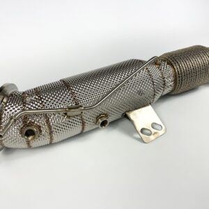 Toyota Supra GR B58 OPF Decat Downpipe with Heat Shield | MTC Motorsport