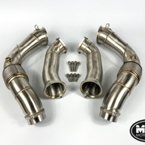 BMW X6M 3" Decat Downpipes F96 2021- | MTC Motorsport