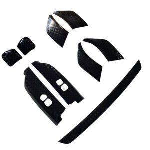 LAND ROVER DEFENDER L663 90 GLOSS BLACK ANTI SCRATCH TRIM SET