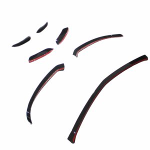 MERCEDES A-CLASS V177 & W177 2018-2022 GLOSS BLACK SPLITTER & CANARDS