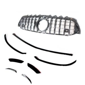 MERCEDES W177/V177 2018-2022 A-CLASS GLOSS BLACK FRONT END PACK - BLAK BY CT