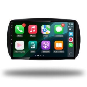Mercedes-Benz Smart for Two/Four Apple Carplay / Android Auto 9" Stereo Upgrade