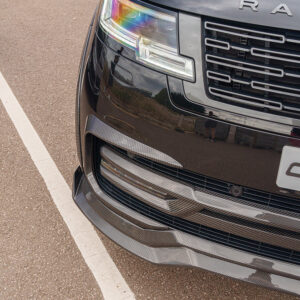 RANGE ROVER L460 2022+ CARBON FIBRE FRONT BUMPER GRILLE TRIM - CT DESIGN