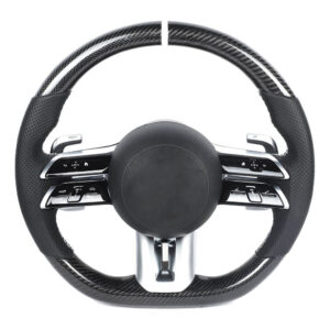 MERCEDES BENZ 2022+ AMG CARBON FIBRE / ALCANTARA CUSTOM STEERING WHEEL