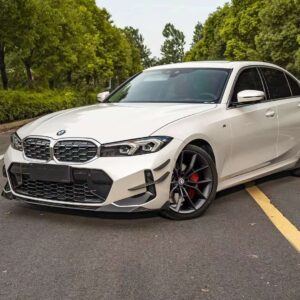 ACHEN CYBE - BMW 3 SERIES G20 LCI DRY CARBON FIBRE FRONT LIP SPLITTER