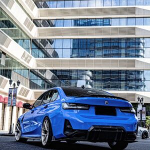 ACHEN CYBE - BMW 3 SERIES G20 / M3 G80 DRY CARBON FIBRE REAR SPOILER V1